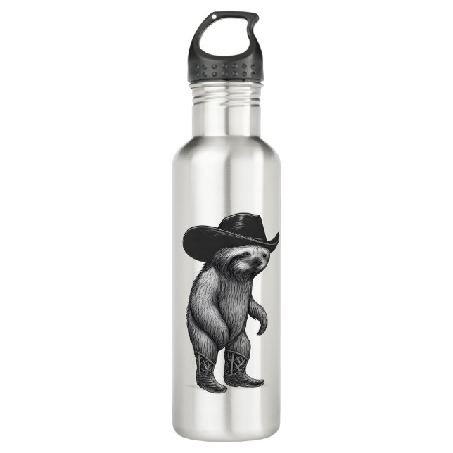 Bouteille D'eau Sloth Howdy Sloth (Devant)