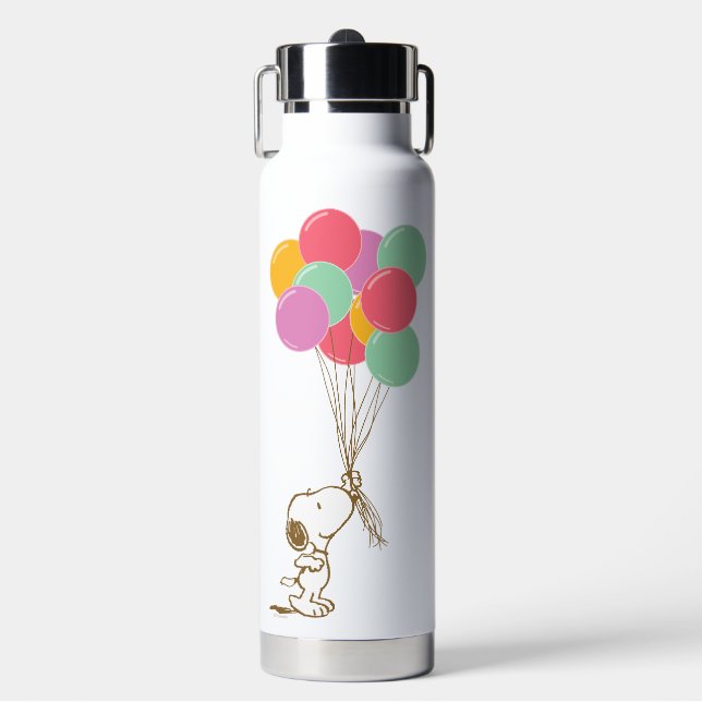 Bouteille D'eau Snoopy et ballons (Salle de sport)