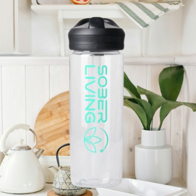 Bouteille D'eau Sober & Shining - Lotus Power CamelBak (Créateur téléchargé)