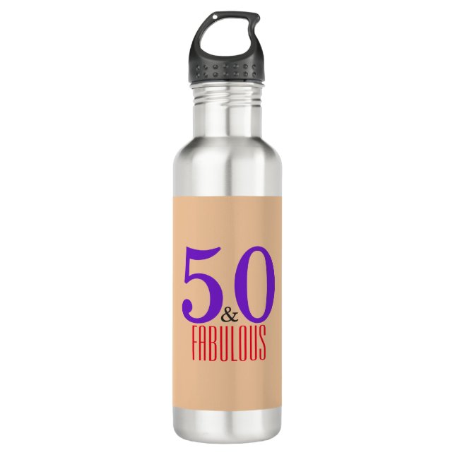 Bouteille D'eau Soirée fabuleuse et élégante (Devant)