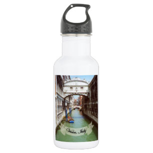Bouteille D'eau Souvenir de Venise Italie Pont des Soupirs