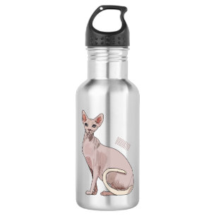 Bouteille D'eau Sphynx cat