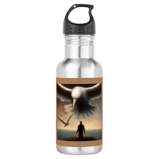 Bouteille D'eau Spirit Animal Albatross 2 (Devant)