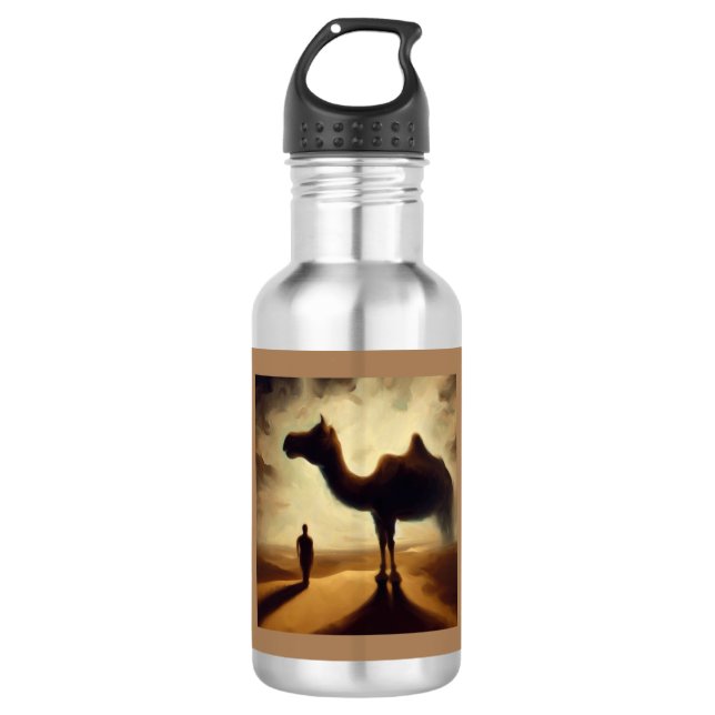 Bouteille D'eau Spirit Animal Camel 2 (Devant)