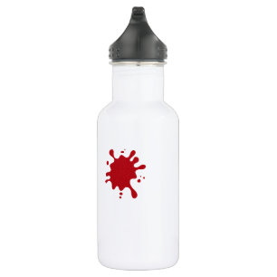 Bouteille d'eau Splash Rouge Personnalisée 530 ml