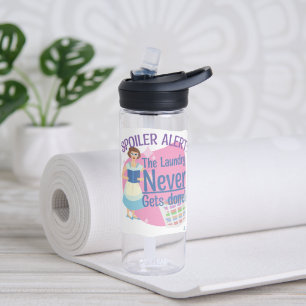 Bouteille D'eau Spoiler n'a jamais lu la lessive ménagère