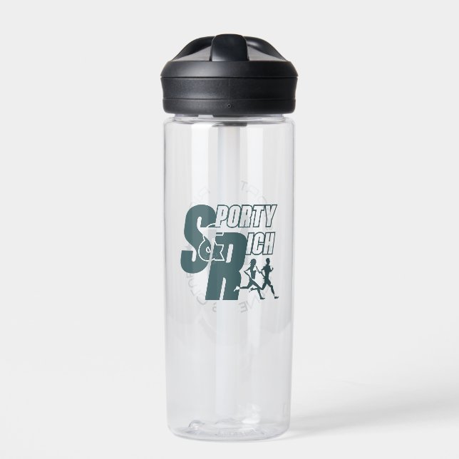 Bouteille D'eau Sportif et riche | (Extérieur)