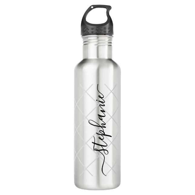 Bouteille D'eau Sports Custom Calliage Nom Acier inoxydable (Devant)