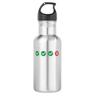 Bouteille D'eau Sports pari coeur brisé multi
