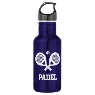 Bouteille D'eau Sports personnalisés de raquette de tennis de