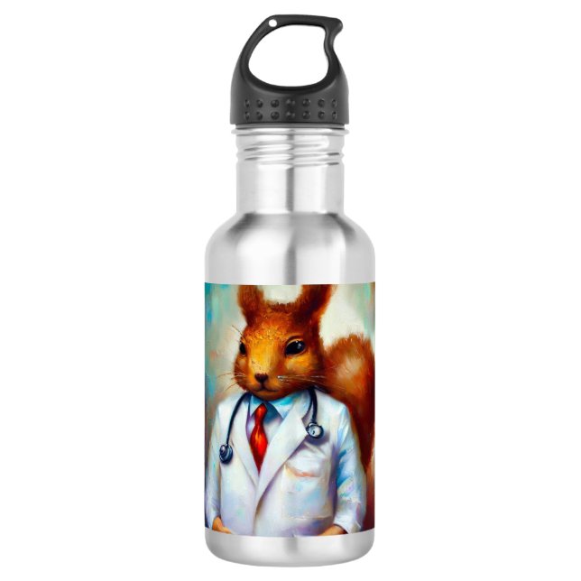 Bouteille D'eau Squirrel Doctor (Devant)