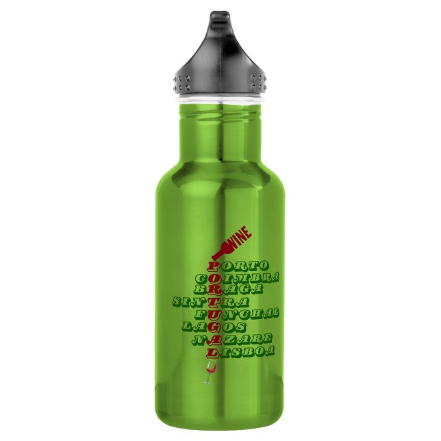 Bouteille D'eau Stainless Steel Water Bottle - Portuguese Wines (Droite)
