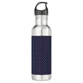 Bouteille D'eau Stainless steel water bottle with a black lid