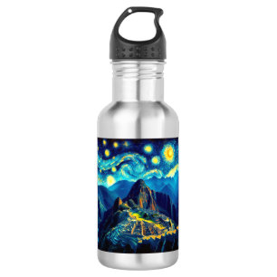 Bouteille D'eau Starry Night Machu Picchu Pérou
