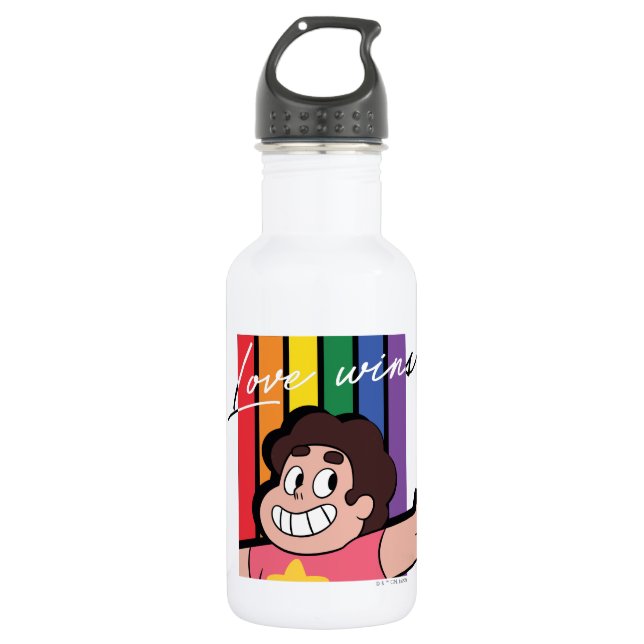 Bouteille D'eau Steven Universe - L'amour gagne (Devant)