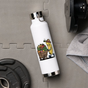 Bouteille D'eau Sticker pour panier à fruits mignon pour fermier b