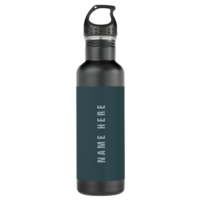 Bouteille D'eau Style moderne Nom de recherche | gris bleu (Devant)