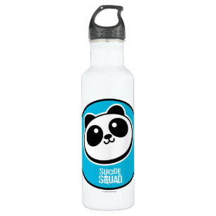 Bouteille D'eau Suicide Squad   Panda Purveyors Logo