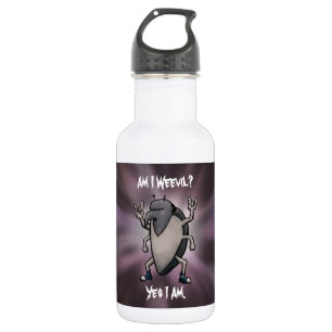 Bouteille D'eau Suis-je Webad Heavy Metal Cartoon
