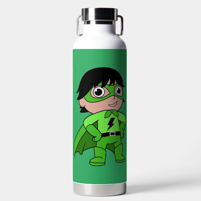 Bouteille D'eau Super Boy Action Hero (Avant)