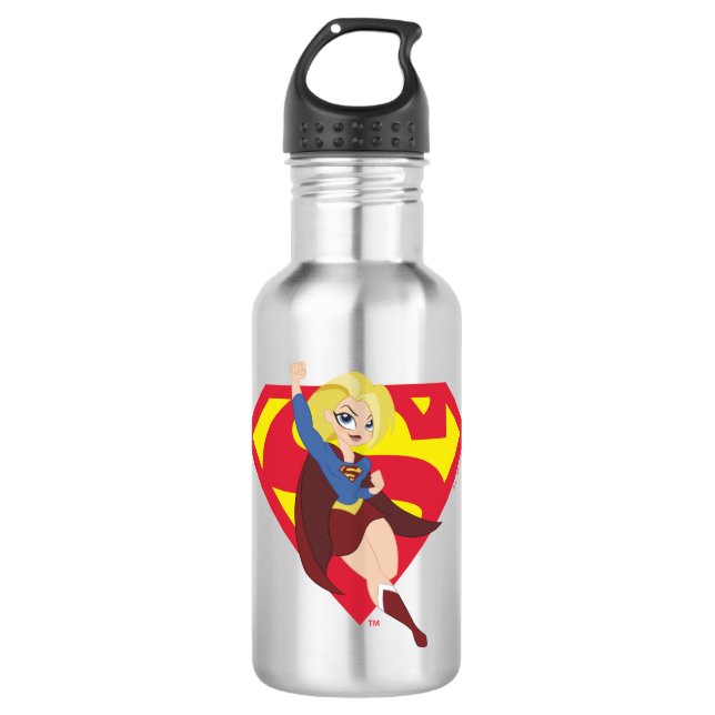 Bouteille D'eau Super Hero filles Supergirl DC (Devant)