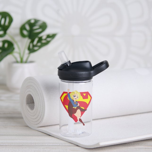 Bouteille D'eau Super Hero filles Supergirl DC (Gauche)