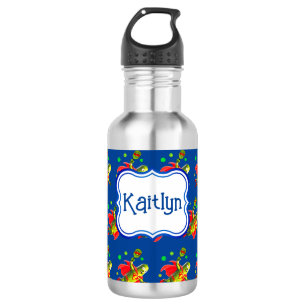 Bouteille D'eau Super Pickleman sur Blue Personnalisé