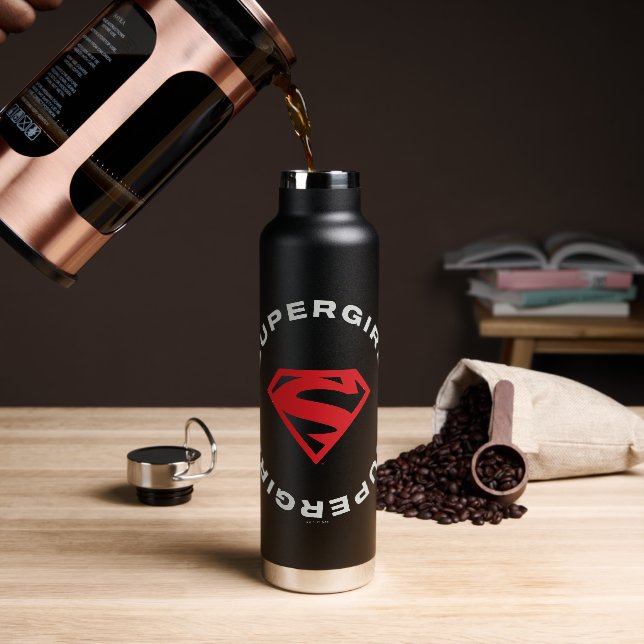 Bouteille D'eau Supergirl Age of Heroes Circle S-Shield (Gym)