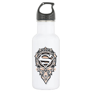 Bouteille D'eau Supergirl Mandala Graphic