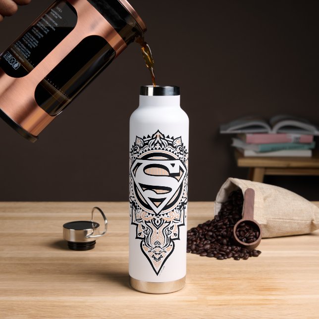 Bouteille D'eau Supergirl Mandala Graphic (Gym)