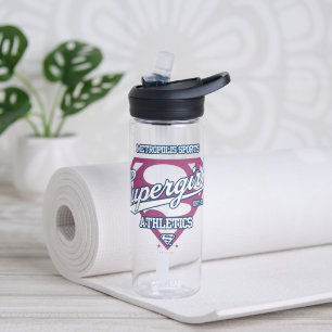 Bouteille D'eau Supergirl Metropolis Sports Athletics Graphic
