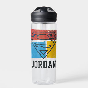 Bouteille D'eau Superman S-Shield   Ajouter Votre Nom