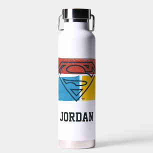Bouteille D'eau Superman S-Shield   Ajouter Votre Nom