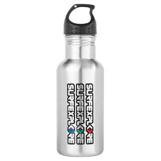 Bouteille d'eau surfEXPLORE, acier inoxydable