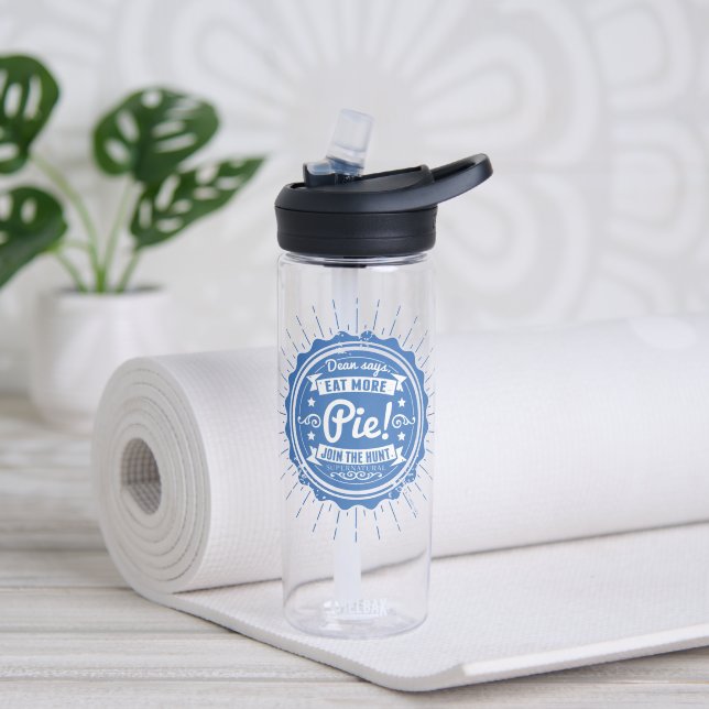 Bouteille D'eau Surnaturel "Dean Dit Mange Plus De Tarte !" (Yoga)