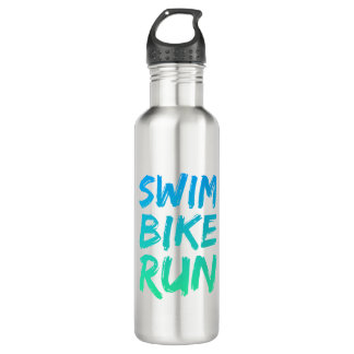 Bouteille D'eau Swim Bike Run superbe design