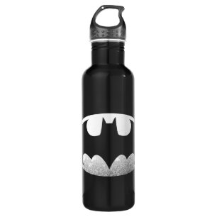 Bouteille D'eau Symbole Batman Logo Grainy