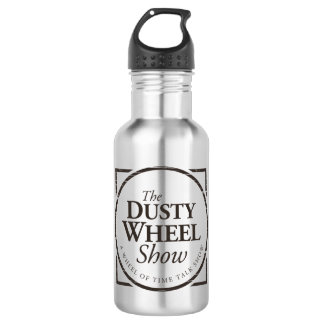Bouteille D'eau Symbole du Podcast Dusty Wheel :Bouteille d'Eau