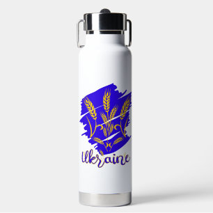 Bouteille D'eau Symbole national ukrainien tryzub fait d'oreille d