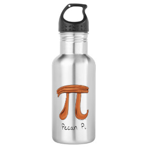 Bouteille D'eau Symbole Pecan Pi mignon Math enseignant cadeau