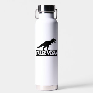 Bouteille D'eau T-Rex Vegan ayant échoué