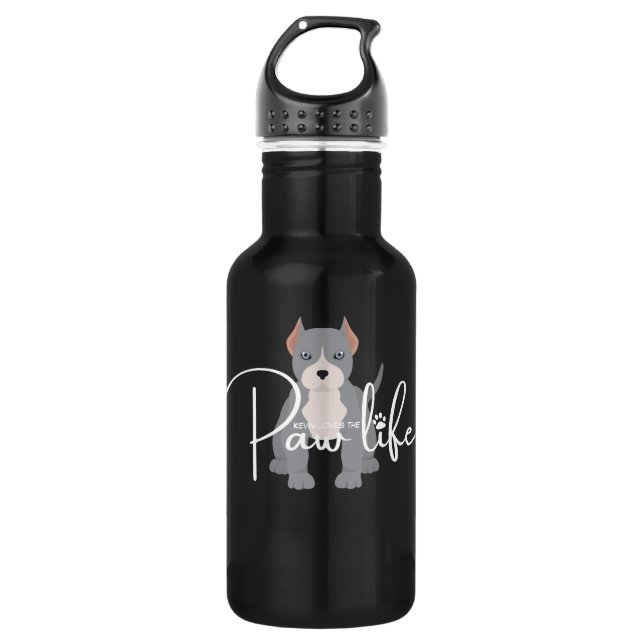 Bouteille D'eau T-shirt taureau (Devant)