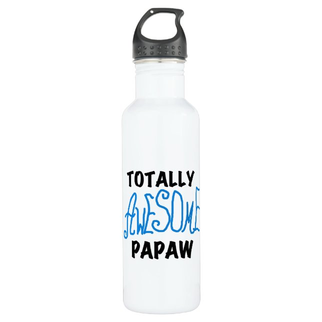 Bouteille D'eau T-shirts Papaw absolument géniaux et (Devant)