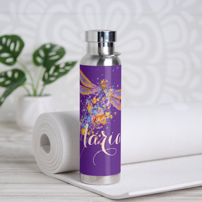 Bouteille D'eau Tache de libellule (Yoga)