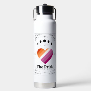 Bouteille D'eau Tarot personnalisé de fierté LGBT lesbienne arc-en