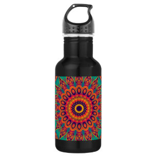Bouteille D'eau Tattoo Kaleidoscope Fractal