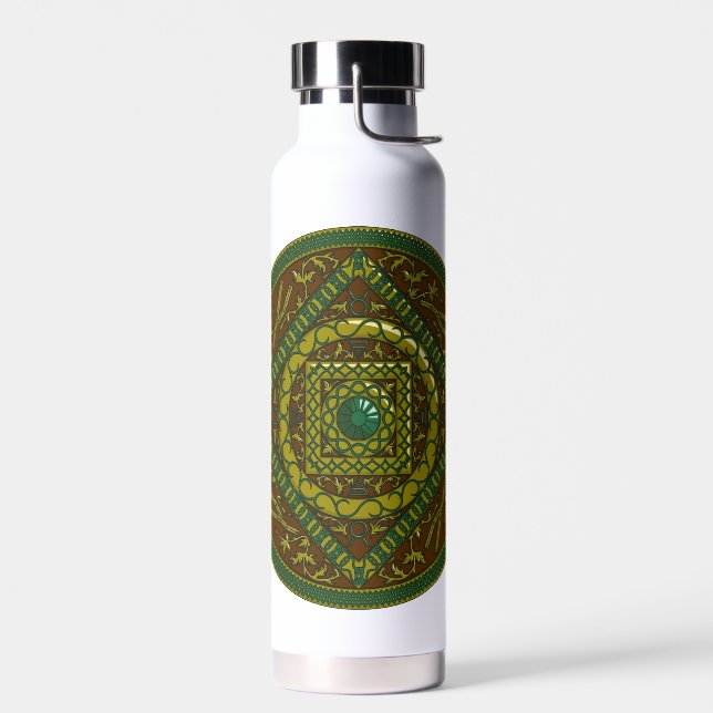 Bouteille D'eau Taurus Mandala (Gauche)