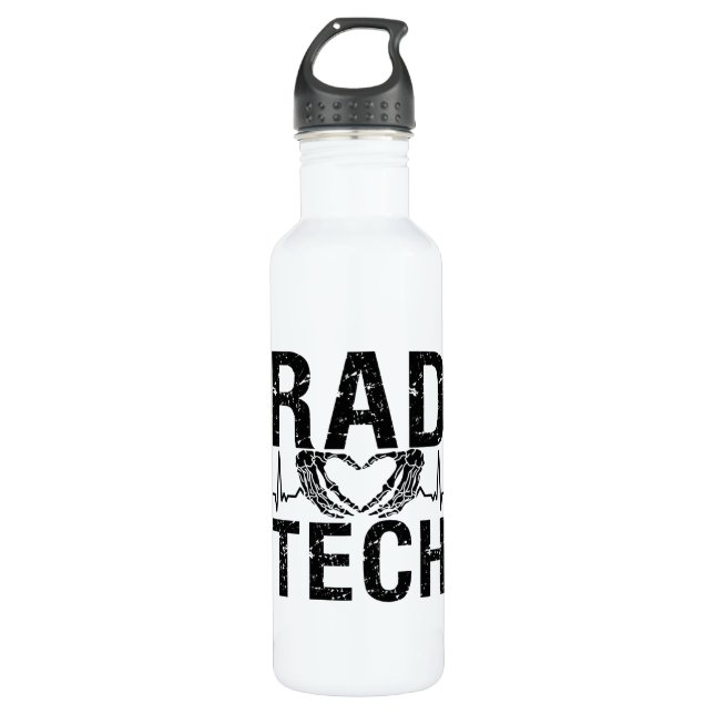 Bouteille D'eau Technologue en médecine technique Rad Xray Radiolo (Devant)