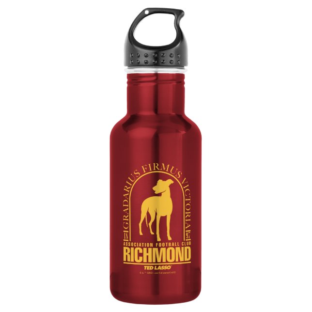Bouteille D'eau Ted Lasso | AFC Richmond Gold Arched Logo (Devant)