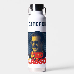 Bouteille D'eau Ted Lasso   Insigne Led Tasso   Ajouter Votre Nom